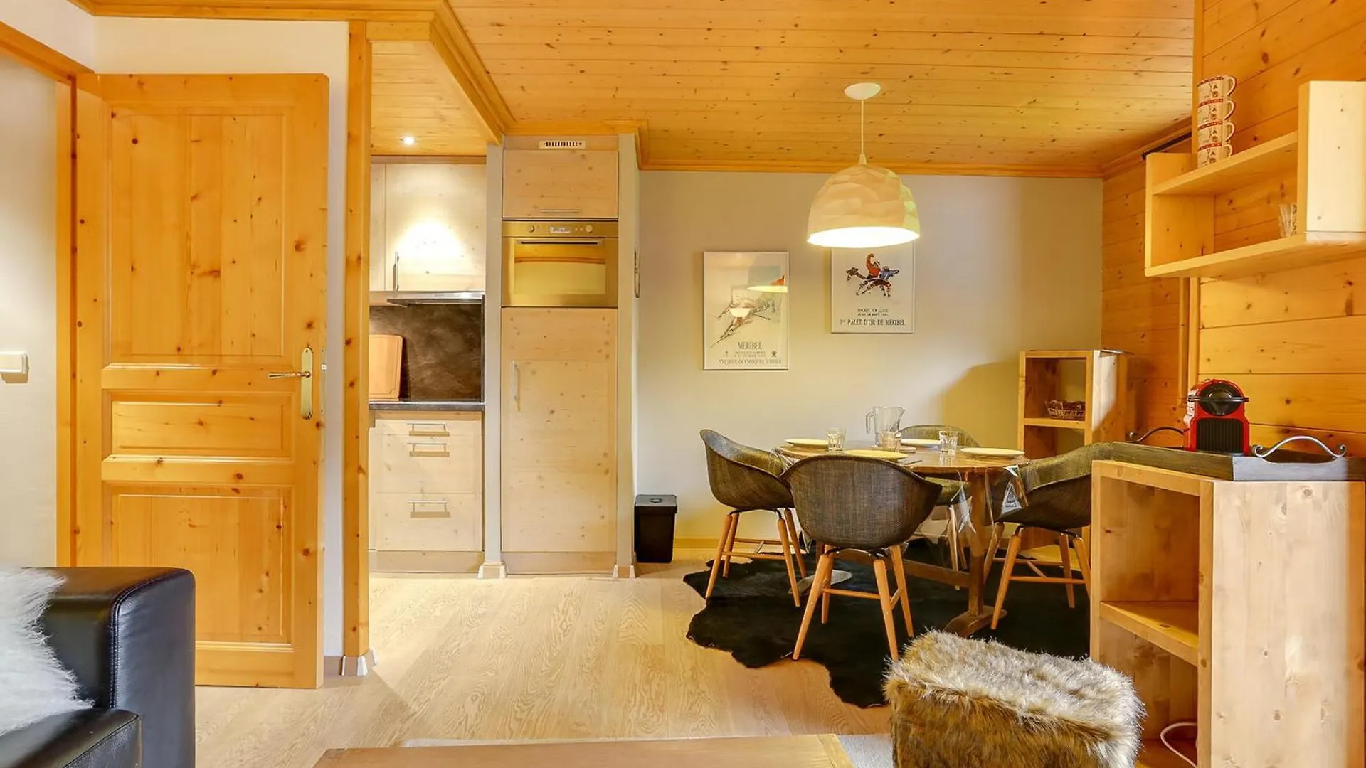 Apartament Appartement Cosy Avec Balcon, Proche Centre Et Navettes, Garage Prive, 4/5 Pers, Meribel - Fr-1-565-39 Les Allues Francja
